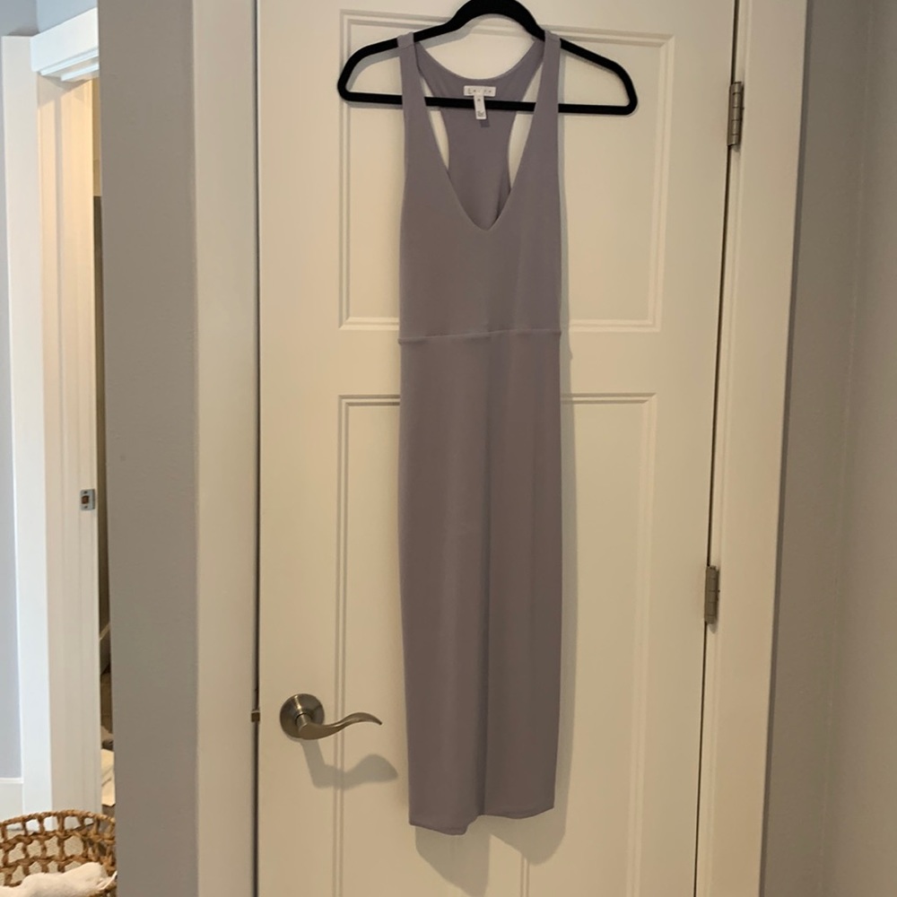 Lavender Fitted Leith Dress